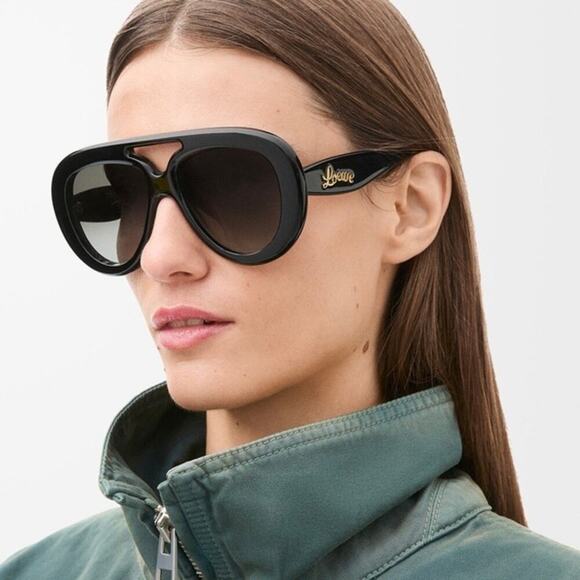 NEW!!! LOEWE Sunglasses LW40144U 01B, Authentic - Picture 7 of 16